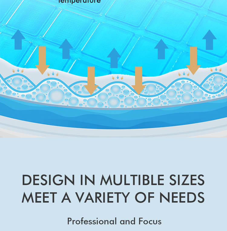 Oreiller en mousse à mémoire et gel rafraîchissant - Image 10