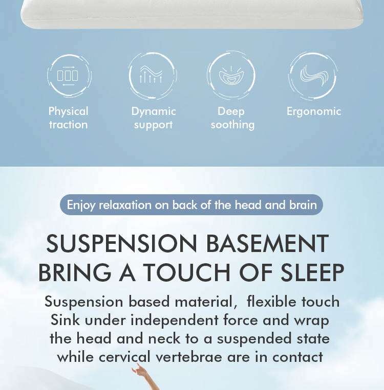 Oreiller en mousse à mémoire et gel rafraîchissant - Image 11